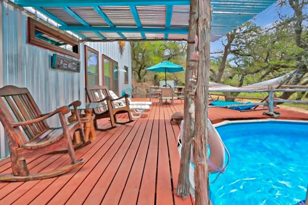 Villa Three Horses Ranch Johnson City Esterno foto